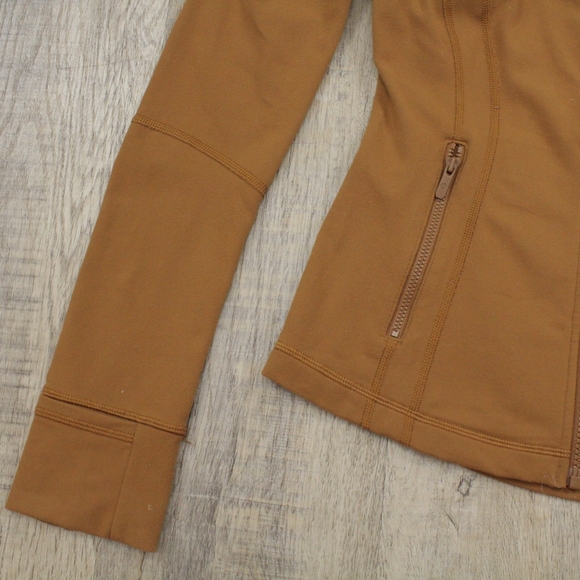 Lululemon Copper Brown Define Jacket Luon Size 6 - Picture 5 of 13